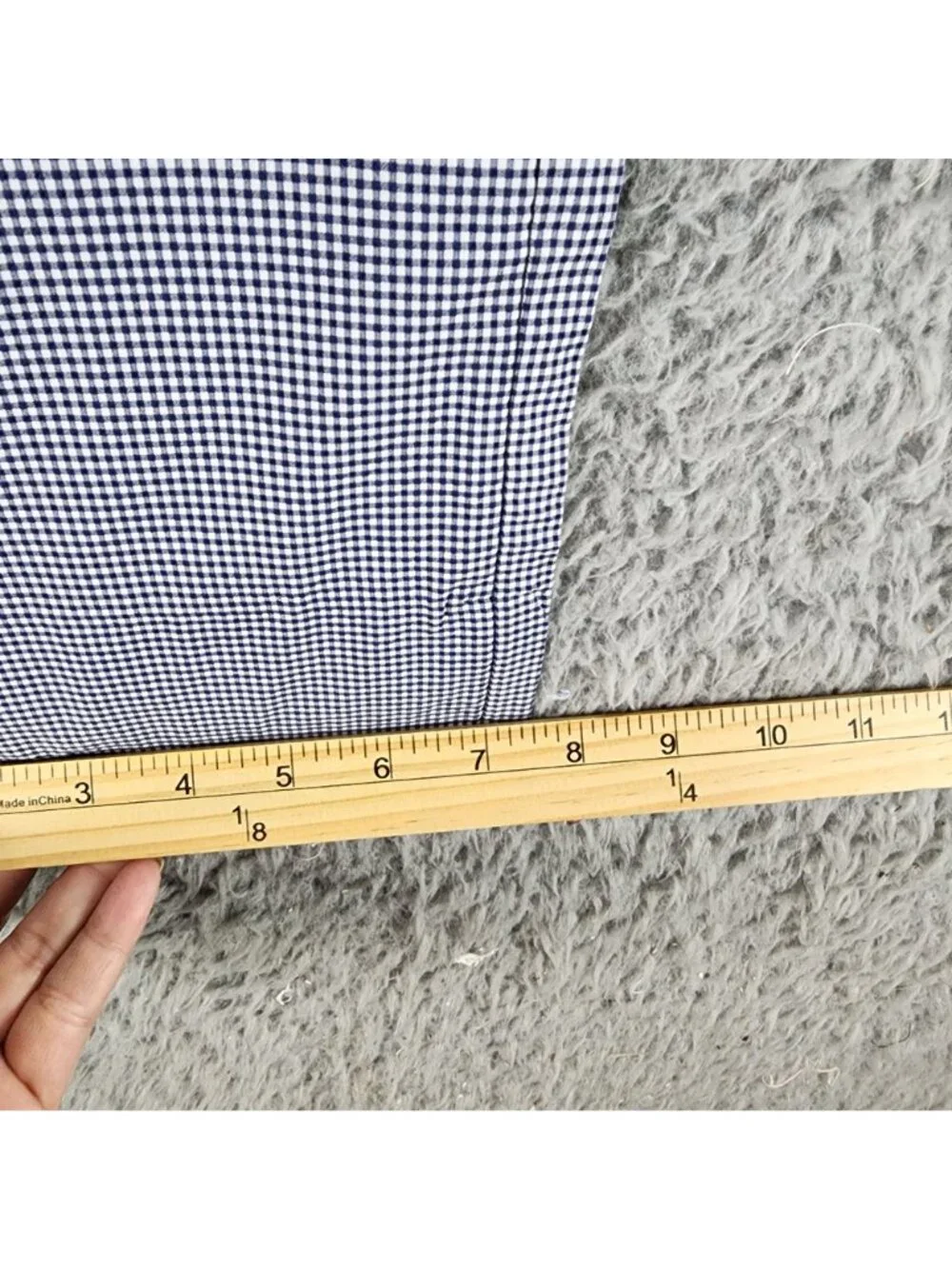 Nifty Genius Pants Mens 34x32 Blue Plaid High Rise Trouser *NWT*